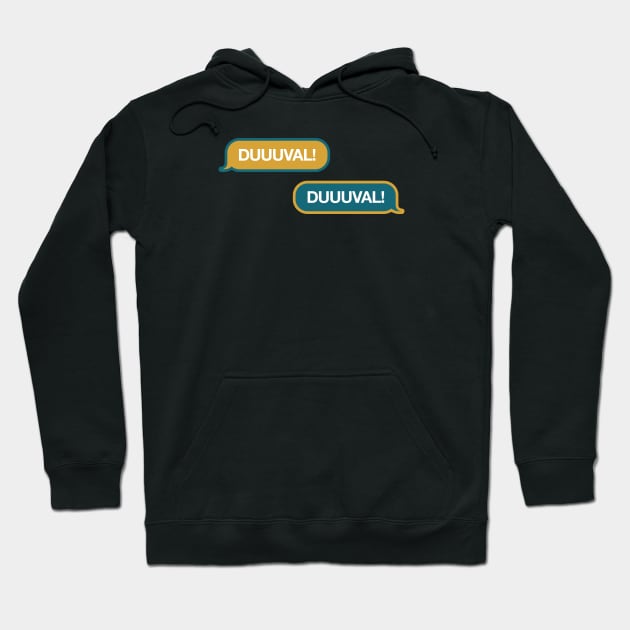 DUUUVAL Text Message Hoodie by Rad Love